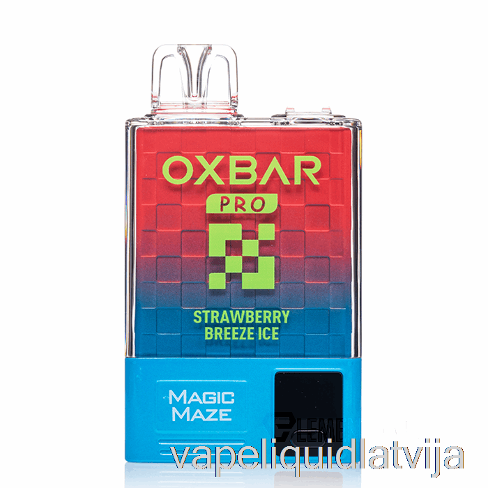 Oxbar Magic Labirints Pro 10000 Vienreizējās Lietošanas Zemeņu Breeze Ledus Pāksts Sulas Vape šķidrums